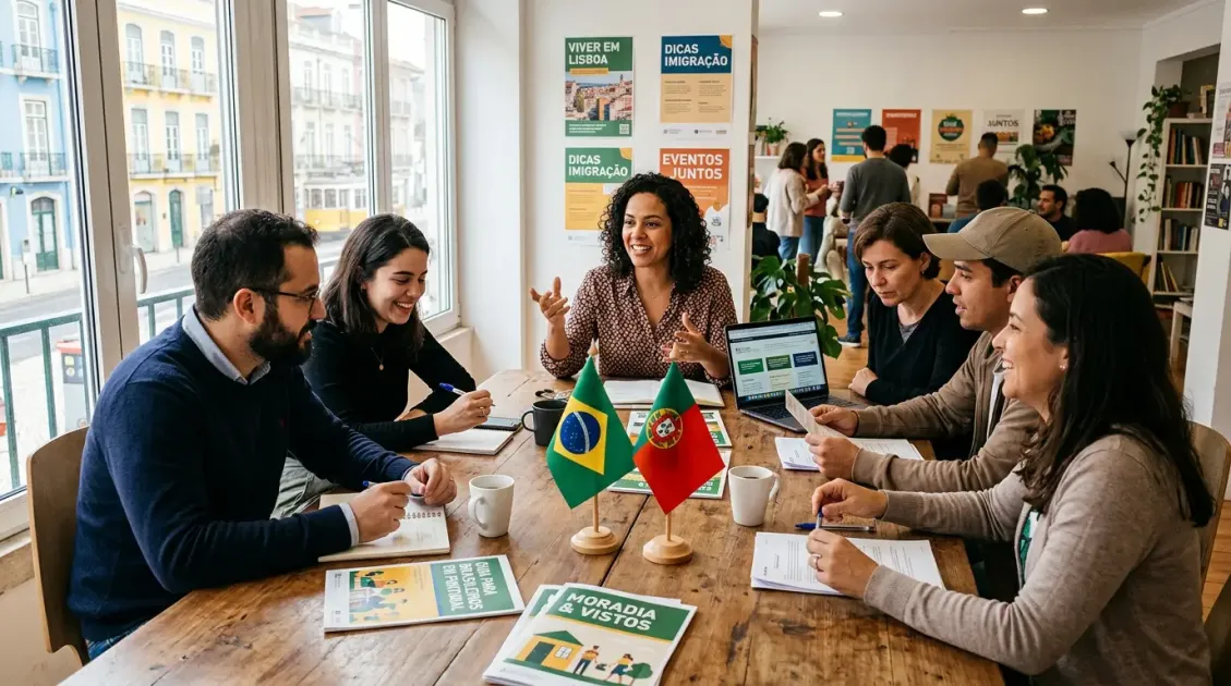 Apoio para Brasileiros em Portugal: Grupos, Associações e Rede Local que Funcionam