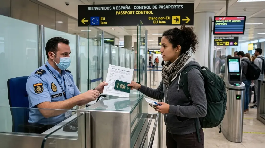 Regras para Turistas Não Europeus em Espanha 2026