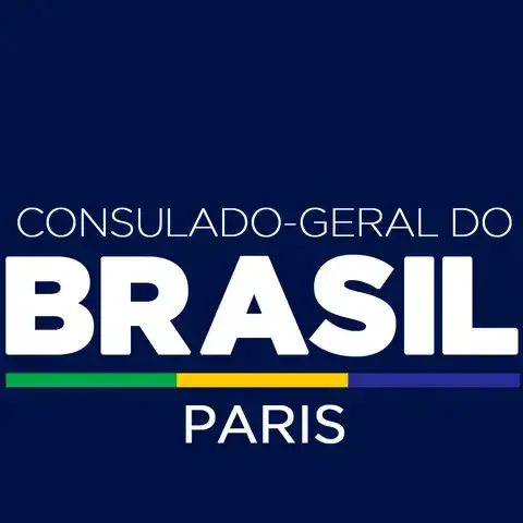 Logo de Consulado brasileiro em Paris
