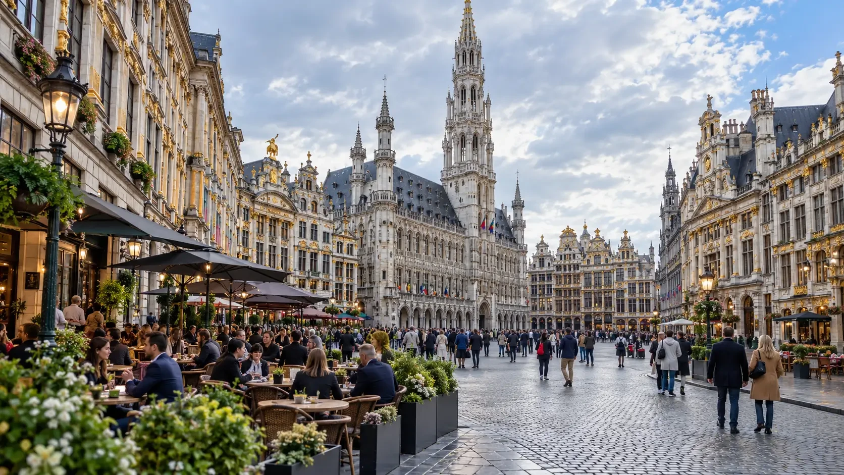 Vista de Bruxelas