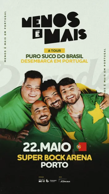 Menos é Mais Super Bock Arena Porto